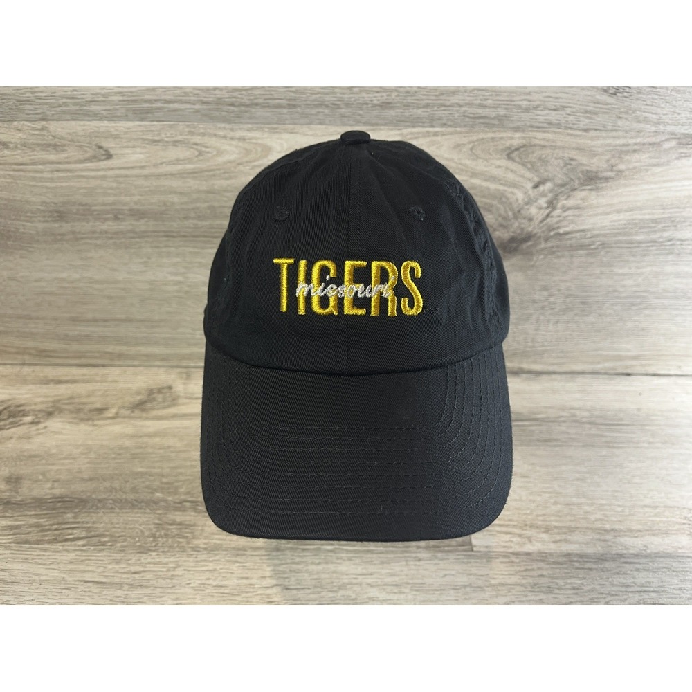 Captivating Headwear Mizzou Missouri Tigers Strapback Hat Cap Womens Embroidered
